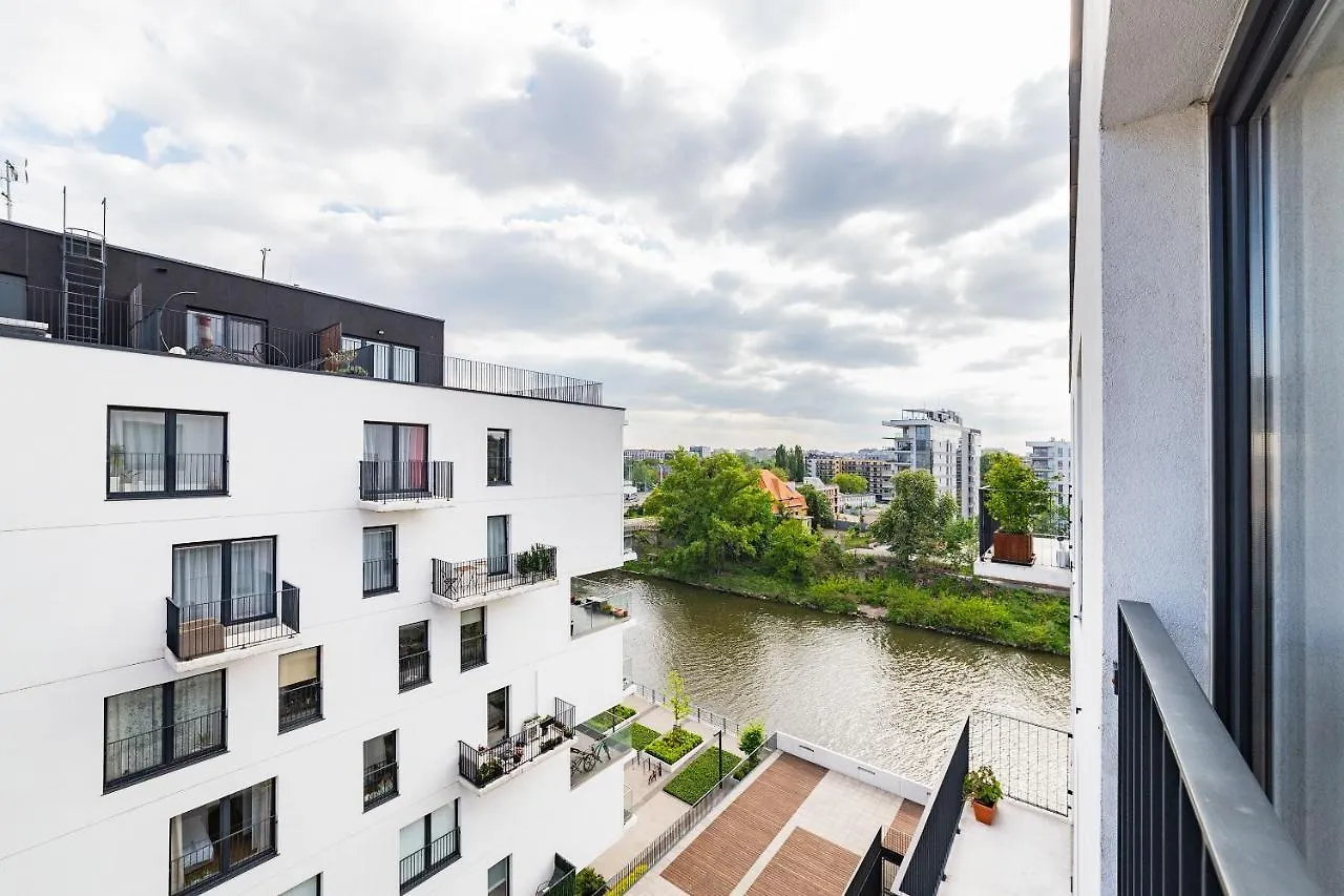 Odra View Apartments Вроцлав Польша